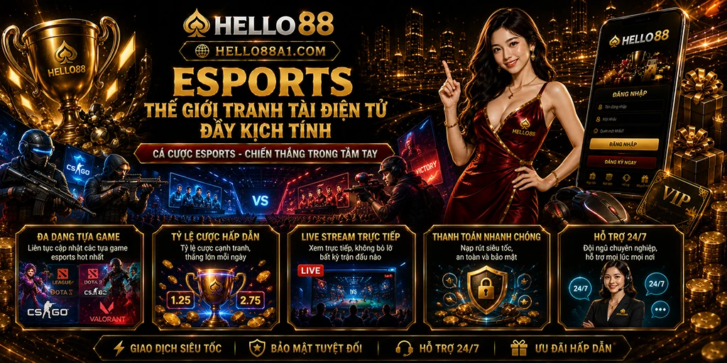 HELLO88 Mem – Link Vào Helo88 Chính Thức 2026 - Đăng Ký +88k 19 Esports – Thế giới tranh tài điện tử đầy kịch tính