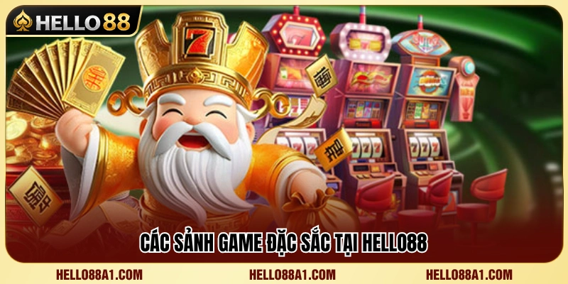 Các sảnh game hấp dẫn thu hút đông đảo người tham gia 