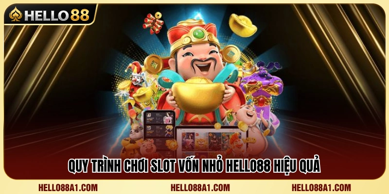 Hướng dẫn xây dựng kế hoạch chơi slot vốn nhỏ Hello88